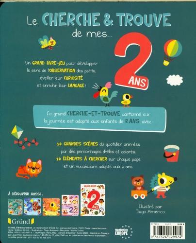 Image du produit Gründ éditions Le cherche & trouve de mes... 2 ans (Français, Americo Tiago, 2022)