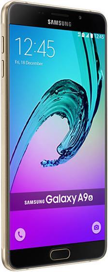 Samsung Galaxy A9 (2016) (32 GB, Gold, 6", Dual SIM, 13 Mpx, 4G)