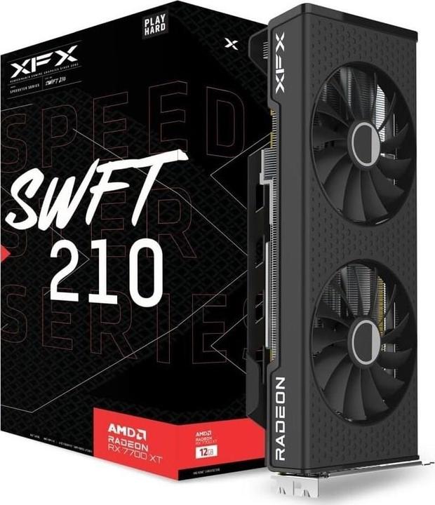 Image du produit XFX Speedster SWFT 210 Radeon RX 7700 XT (12 Go)