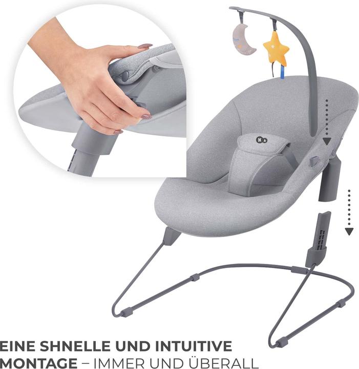 Actual product image KinderKraft Swing Calmee grey