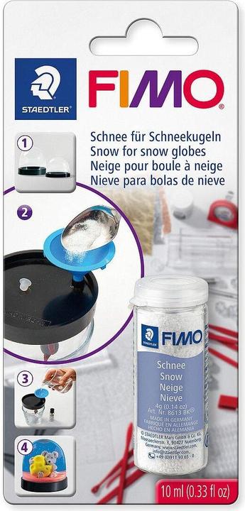 Image du produit Fimo Neige pour boules à neige, 4gr.