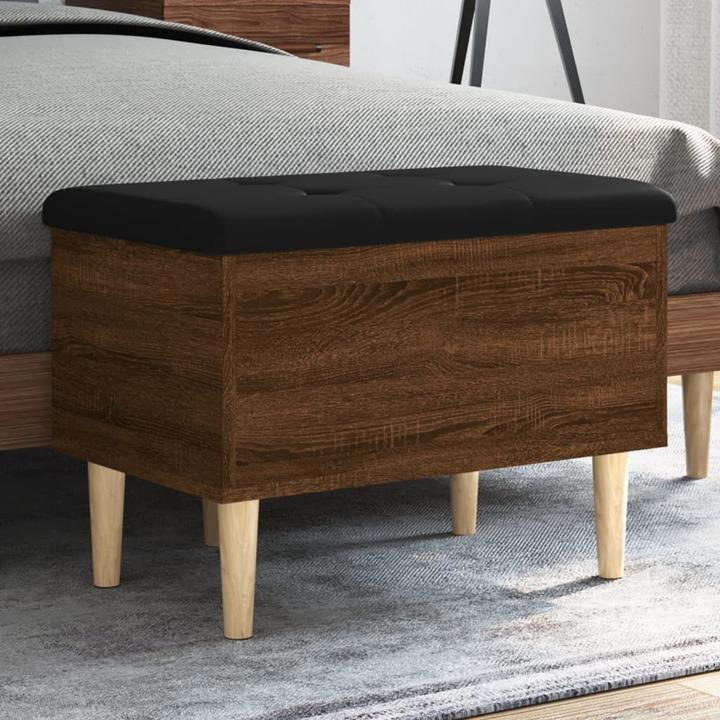 Produktbild VidaXL Sitzbank mit Stauraum Braun Eichen-Optik 62x42x46 (42 cm)