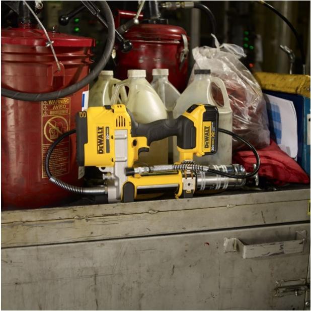 Produktbild DeWalt Akku-Fettpresse DCGG571M1-QW
