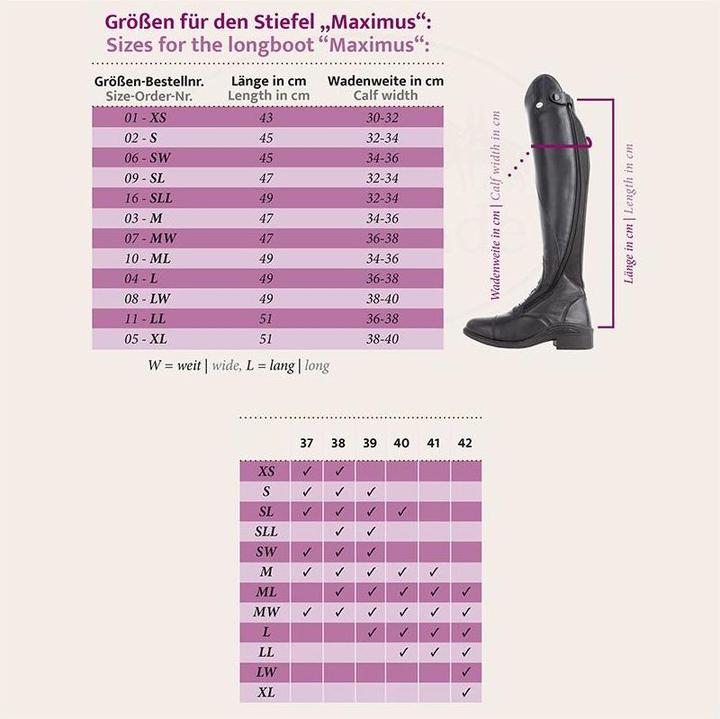 Actual product image Kavalkade Leather riding boots Maximus ladies (38)