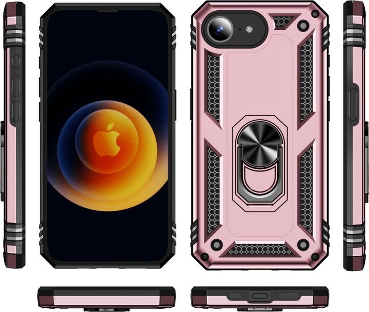 Actual product image Cover-Discount iPhone 16e - Robustes Back Cover mit Kickstand (Apple iPhone 16e)