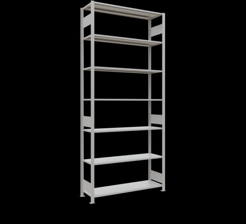 Image du produit Schulte Lagertechnik Système d'étagères de base MULTIplus150 sans boulons avec longerons.