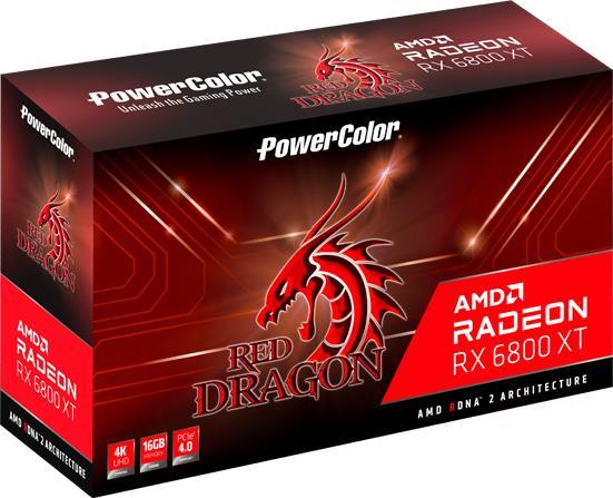 Productafbeelding Powercolor Radeon RX6800XT Dragon GDDR6 HDMI 3xDP (16 GB)