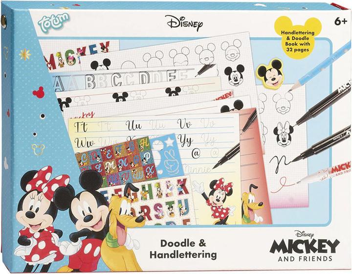 Produktbild Totum Mickey Mouse - Doodle & Handlettering Set
