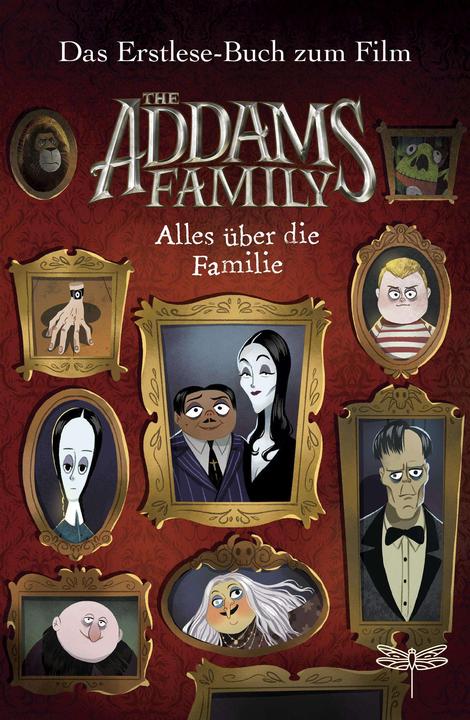 Actual product image The Addams Family - Alles über die Familie. Das Erstlese-Buch zum Film (German, Alexandra, West, 2019)