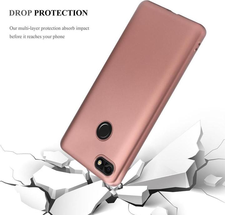 Immagine prodotto Cadorabo Custodia TPU Matt Metallic (Huawei Y6 Pro (2017))