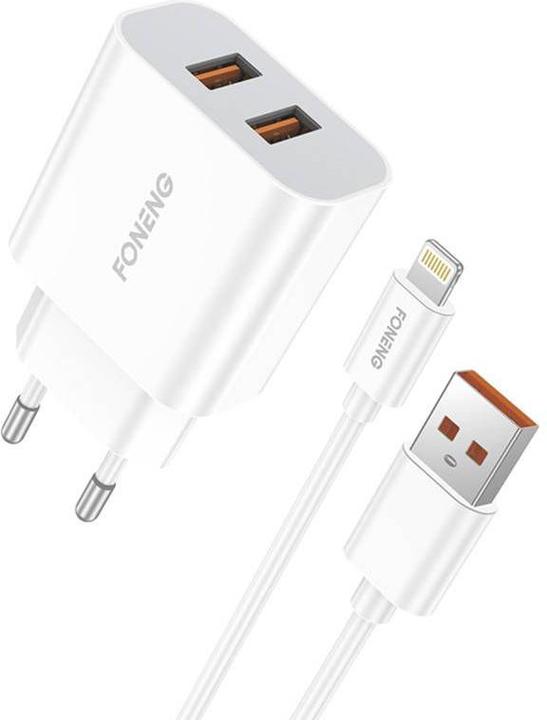 Actual product image Foneng Dual USB charger EU45 iPhone (12 W)