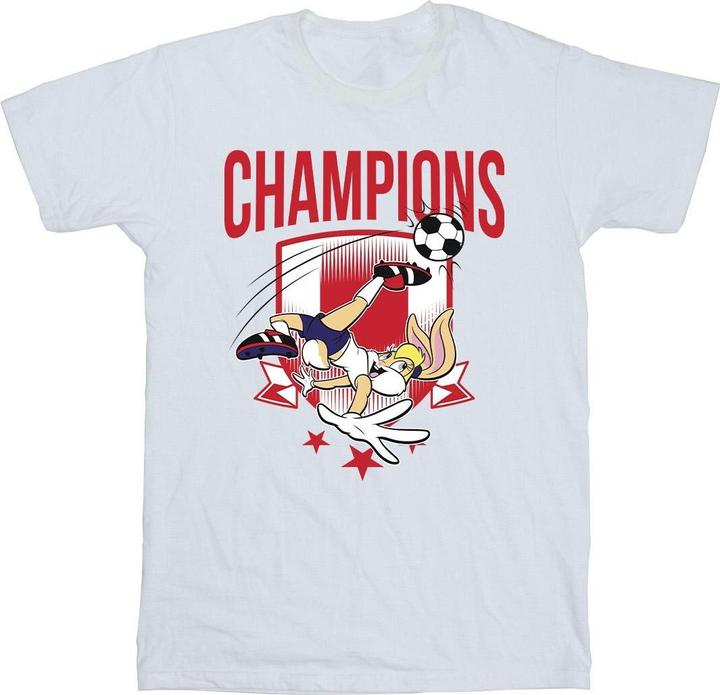 Actual product image Looney Tunes Mens Lola Football Champions T-Shirt (3XL)