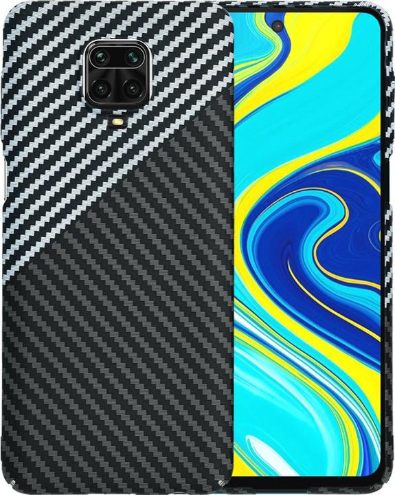Produktbild Techsuit - Carbonite FiberShell - Xiaomi Redmi Note 9S / Note 9 Pro / Note 9 Pro Max - Stealth Gray (Xiaomi Redmi Note 9 Pro, Xiaomi Redmi Note 9 Pro Max, Xiaomi Redmi Note 9S)