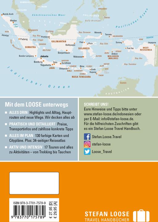 Produktbild Stefan Loose Reiseführer Indonesien (Deutsch, Mischa Loose, Moritz Jacobi, Christian Wachsmuth, 2023)