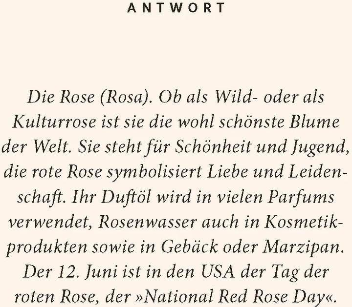 Actual product image Blumen-Quiz (German)