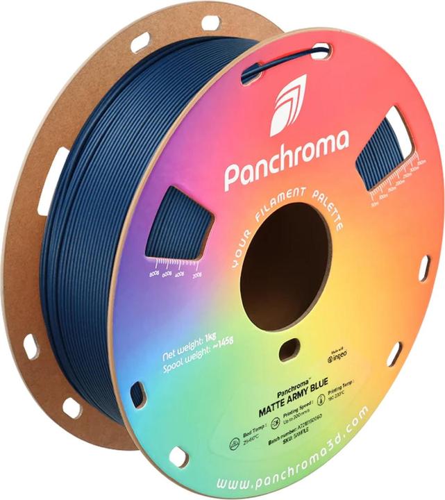 Image du produit Polymaker Panchroma™ PLA Matte Army (PLA, 1.75 mm, 1000 g, Vert)