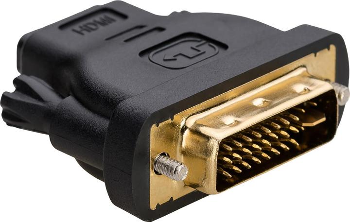 Produktbild Akyga Adapter AK-AD-03 HDMI (f) / DVI 24+5 pin (m) (HDMI, DVI, 4.70 cm)