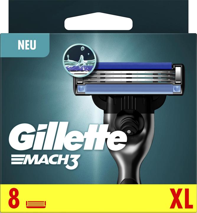 Actual product image Gillette Mach3 (8 x)