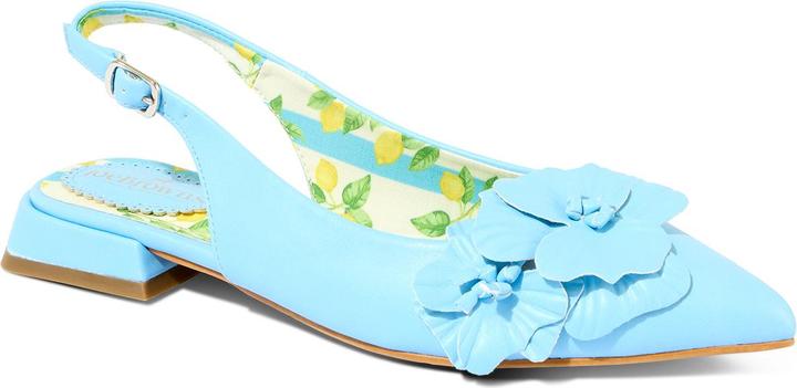 Actual product image Joe Browns 3D Corsage Flower Slingback Flats (36)