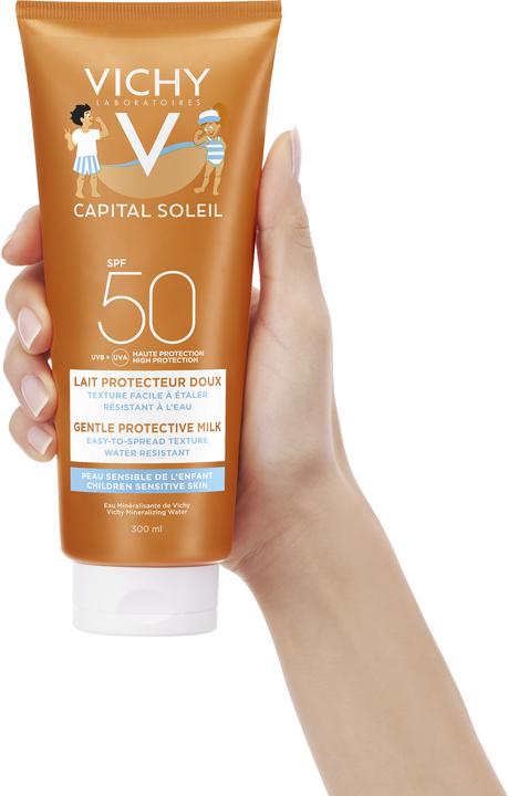 Image du produit Vichy Idéal Soleil Lait solaire pour enfants (Lait solaire, SPF 50, 300 ml, 346 g)