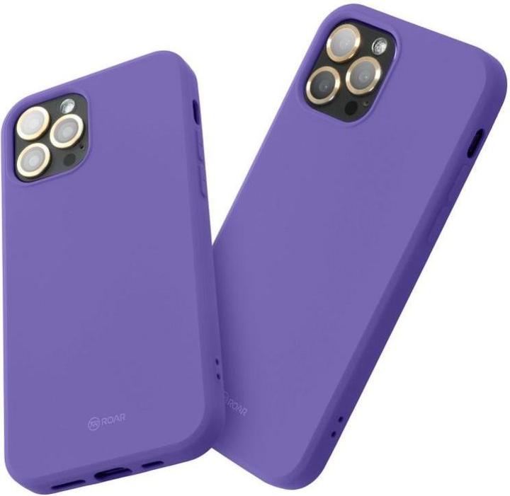Produktbild Roar Back panel cover case COLORFUL JELLY for SAMSUNG A16 5G purple (Samsung Galaxy A16 5G)