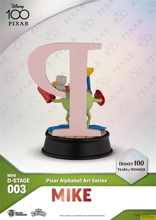 Immagine prodotto Beast Kingdom Mini diorama Disney 100 anni di meraviglie - Arte dell'alfabeto Pixar