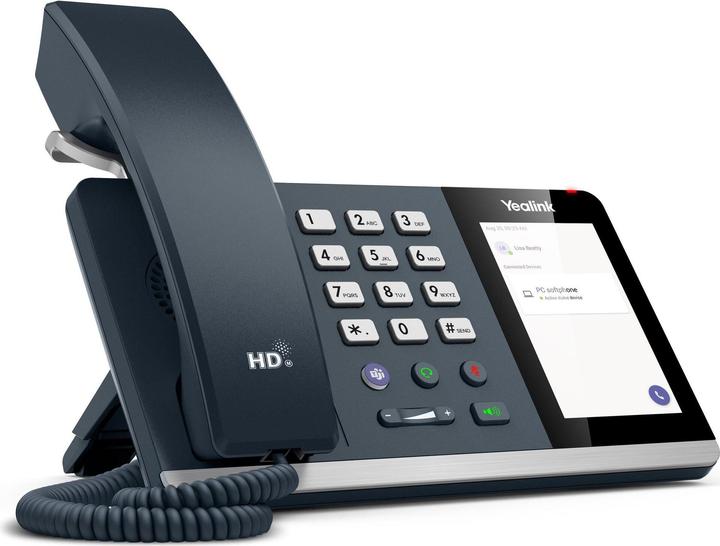 Actual product image Yealink MP45 - Teams Edition IP phone - Black - Wired handset