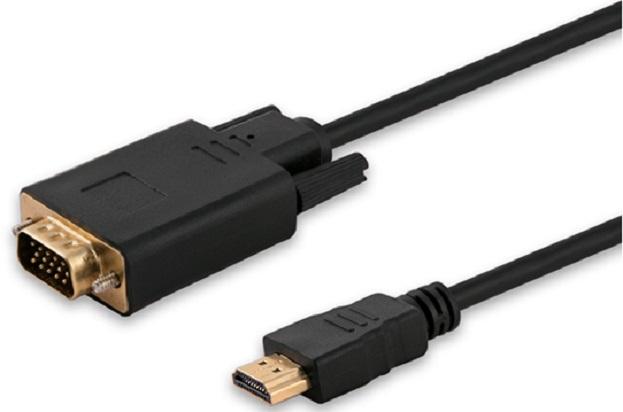 Savio HDMI – VGA (1.80 m, VGA, HDMI)