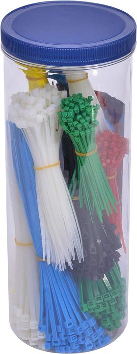 Actual product image SW-Stahl Cable tie assortment (1200pcs) (Plastic cable ties, 1 pcs.)