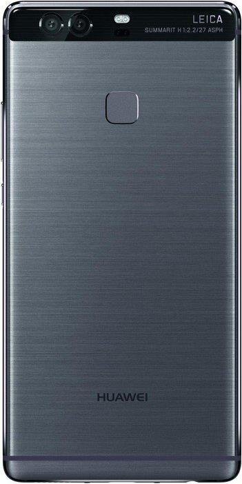 Actual product image Huawei P9 Plus (64 GB, Grey, 5.50", Dual SIM, 12 Mpx, 4G)