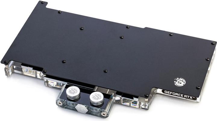 Produktbild Bitspower Classic ASUS ROG Strix GeForce RTX 3080 GPU Wasserkühler - Nickel + Acryl