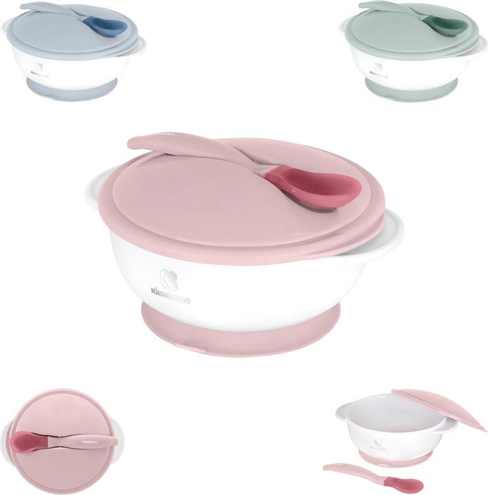 Actual product image Kikkaboo Baby food bowl 250 ml spoon