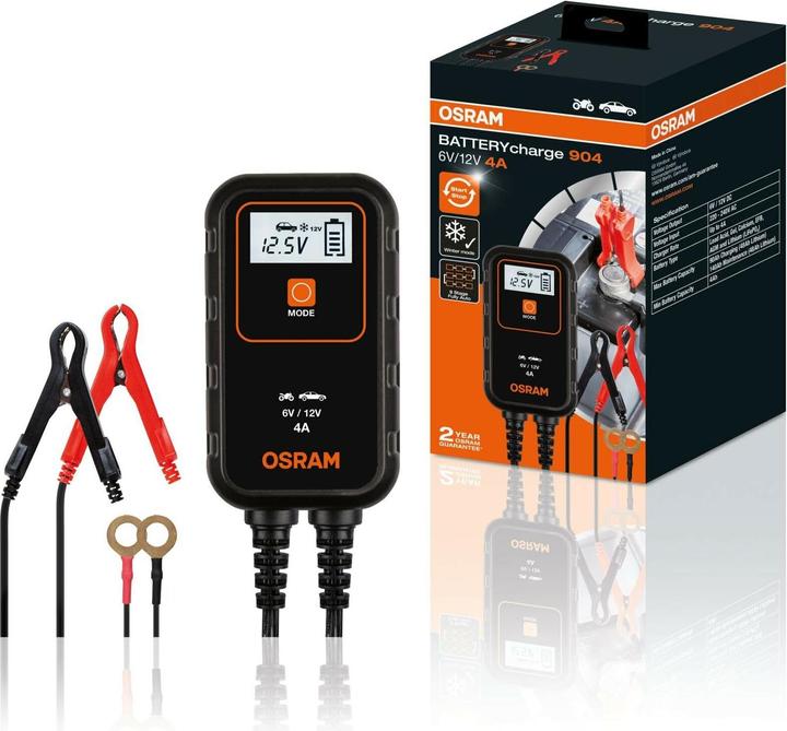 Produktbild Osram BatteryCharge 904 (12V, 4 A)