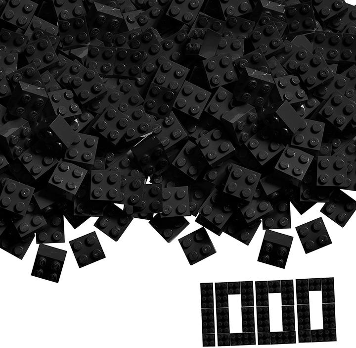 Simba Blox 1000 schwarze 4er Steine lose