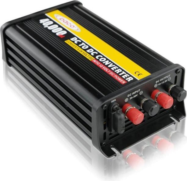 Immagine prodotto Paco PV2412-40 Convertitore di tensione da 24V a 12V 40A