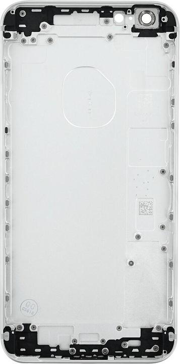 Produktbild OEM Ersatz iPhone 6s Plus Rückseite Silber, ohne Logo (IPhone 6S Plus)