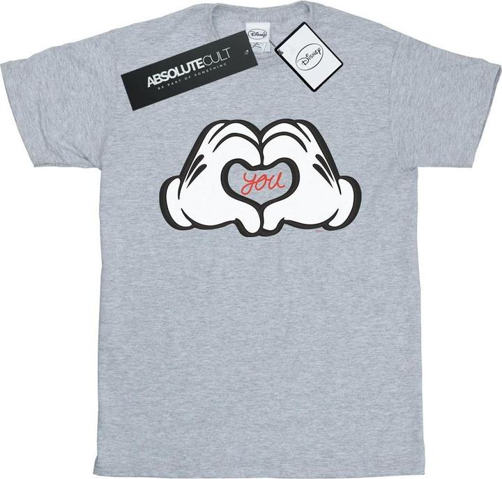 Immagine prodotto Disney Mickey Mouse Loves You Maglietta Ampia Donna (3XL)