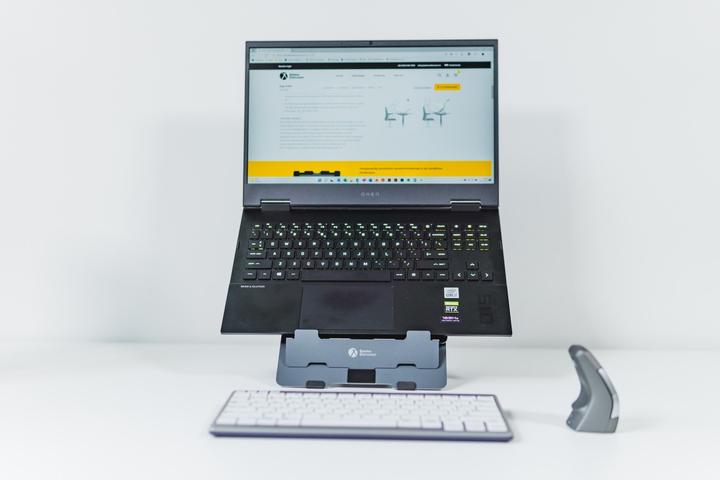 Produktbild Bakker Elkhuizen BakkerElkhuizen Tablet Halterung FlexTop 170 Dark Grey