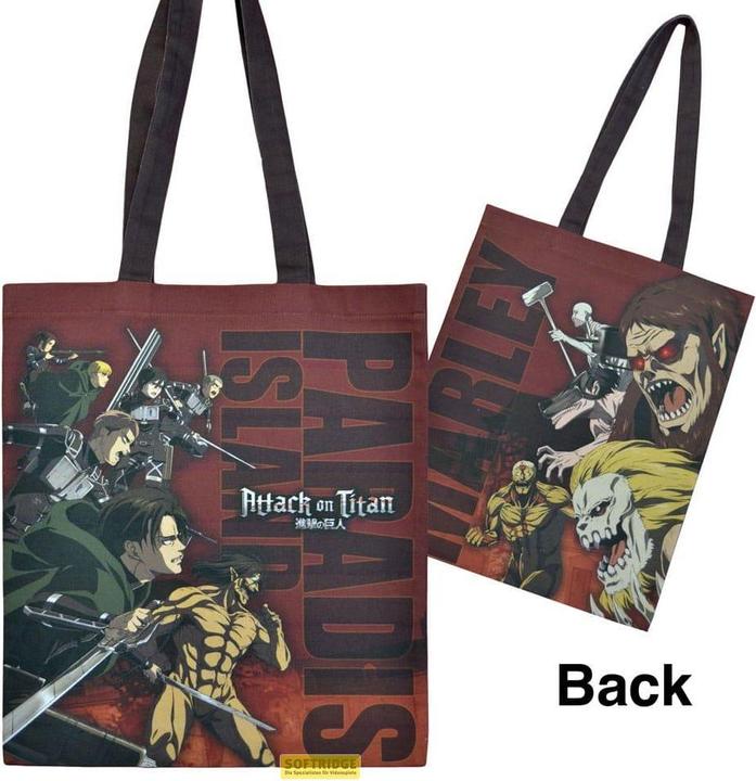 Produktbild POPbuddies Attack on Titan sac shopping Paradise Island vs Marley