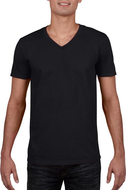 Actual product image Gildan Soft Style T-shirt V-neck short sleeve (L)