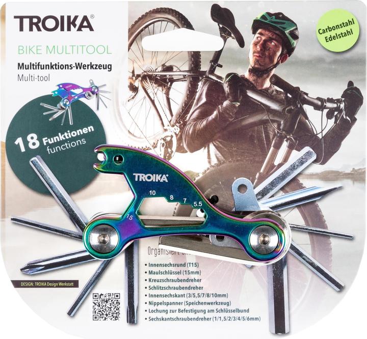 Image du produit Troika Porte-clés Multitool Irisant
