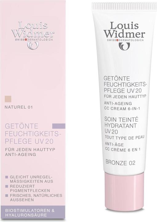 Actual product image Louis Widmer Tinted care UV scented bronze (02 Bronze)