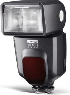 Actual product image Metz mecablitz 50 AF-1, system flash unit, Sony (Plug-on flash)