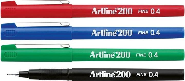 Image du produit Artline Stylo à fibres 200 (Rouge, 1 x)