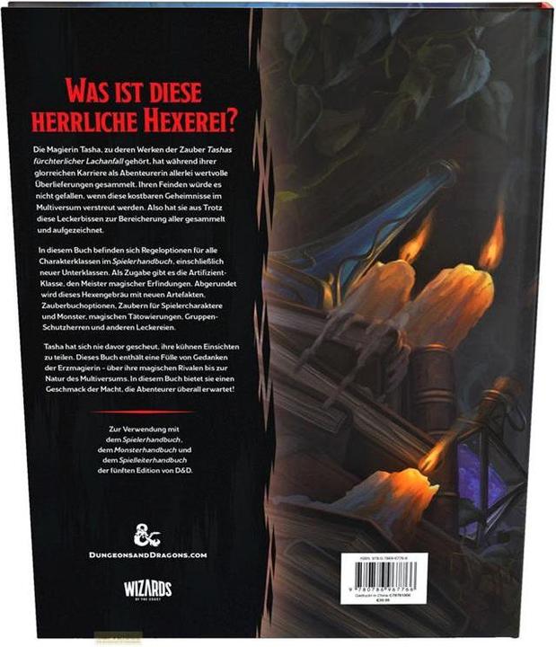 Produktbild Wizards of the Coast Dungeons & Dragons - Tasha’s Cauldron of Everything - Deutsch (Deutsch)