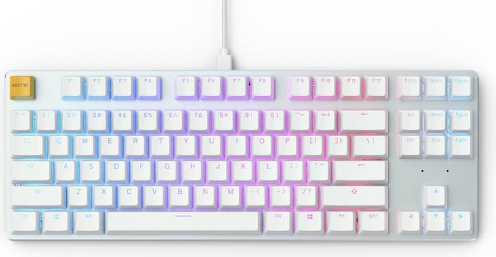 Glorious PC Gaming Race GMMK TKL White Ice Edition (US, Cable)