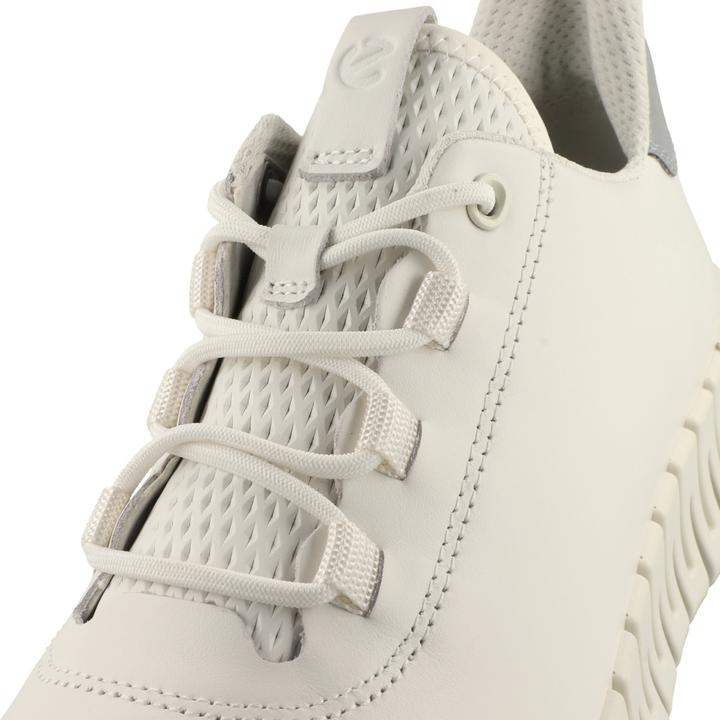 Image du produit Ecco Chaussures à lacets pour femmes Sportives Semelle en caoutchouc blanc (40)