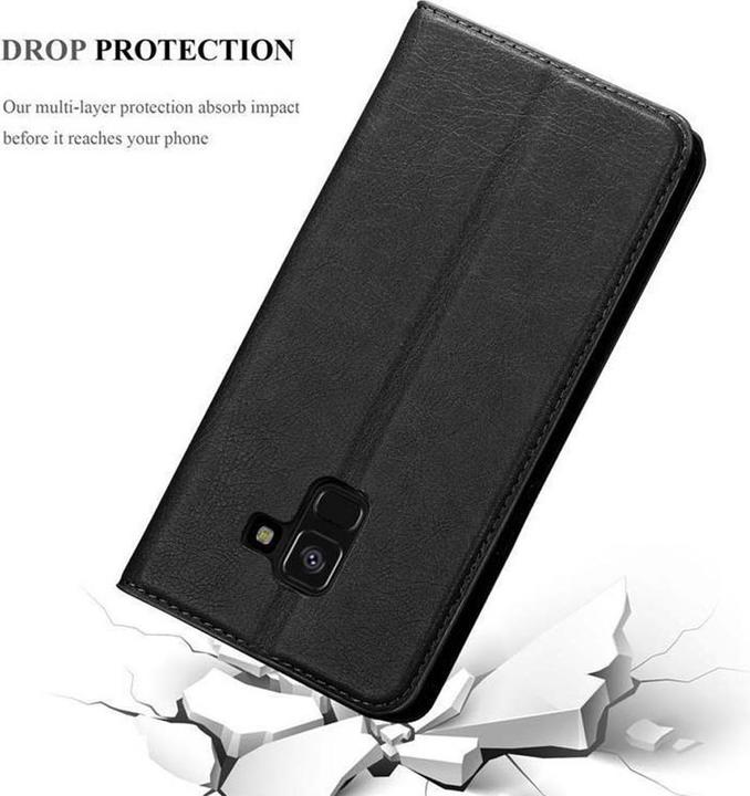 Actual product image Cadorabo Book Invisible Magnet Cover (Samsung Galaxy A8 (2018))