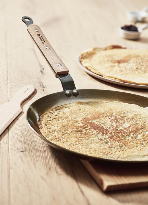 Produktbild de Buyer Crepe-Pfanne Mineral B Bois Ø 26Cm (26 cm, Bratpfanne, Edelstahl)