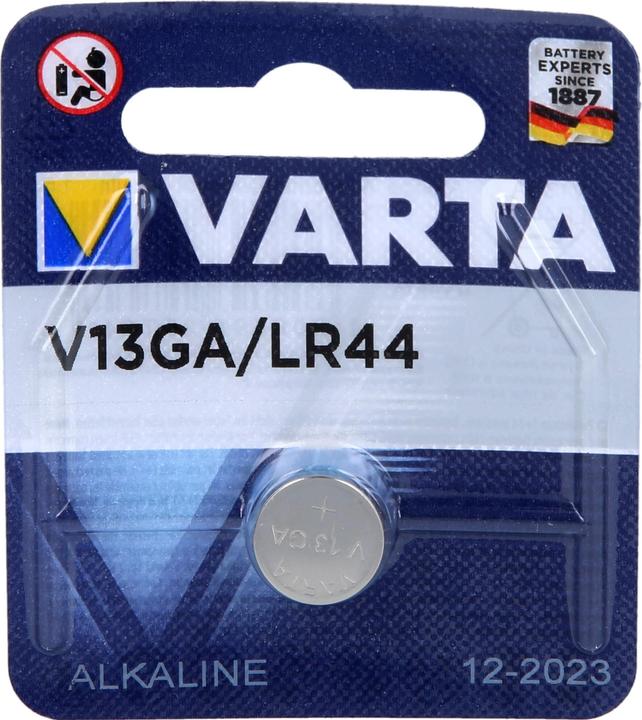 Actual product image Panasonic Micro alkaline LR44 (1 pcs., LR44, 105 mAh)